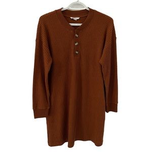 American Eagle Waffle Knit Dress